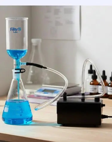 Gravity vs. Vacuum Filtration