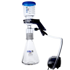 Filtr8 500ml flask with pump