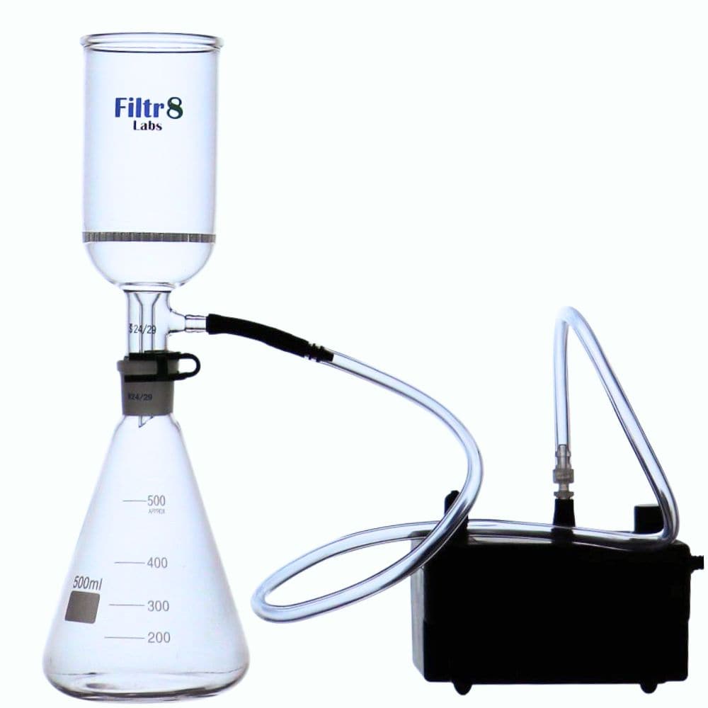 Buchner Funnel Kit Filter Flask SET 150mm Funnel and 5000ml Vacuum Flask 