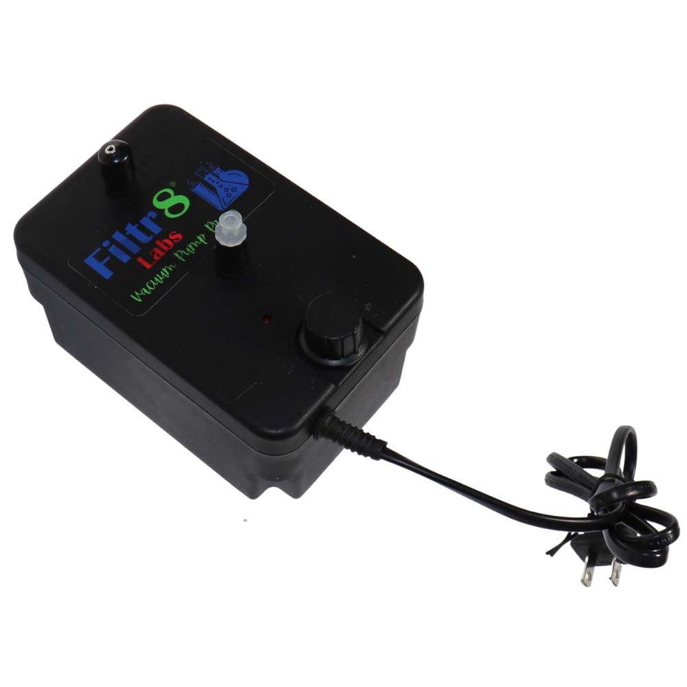 Filtr8 Pro Vacuum Pump | vacuum pump for Buchner funnel | buchner funnel kit | vacuum pump buchner funnel | buchner funnel vacuum pump